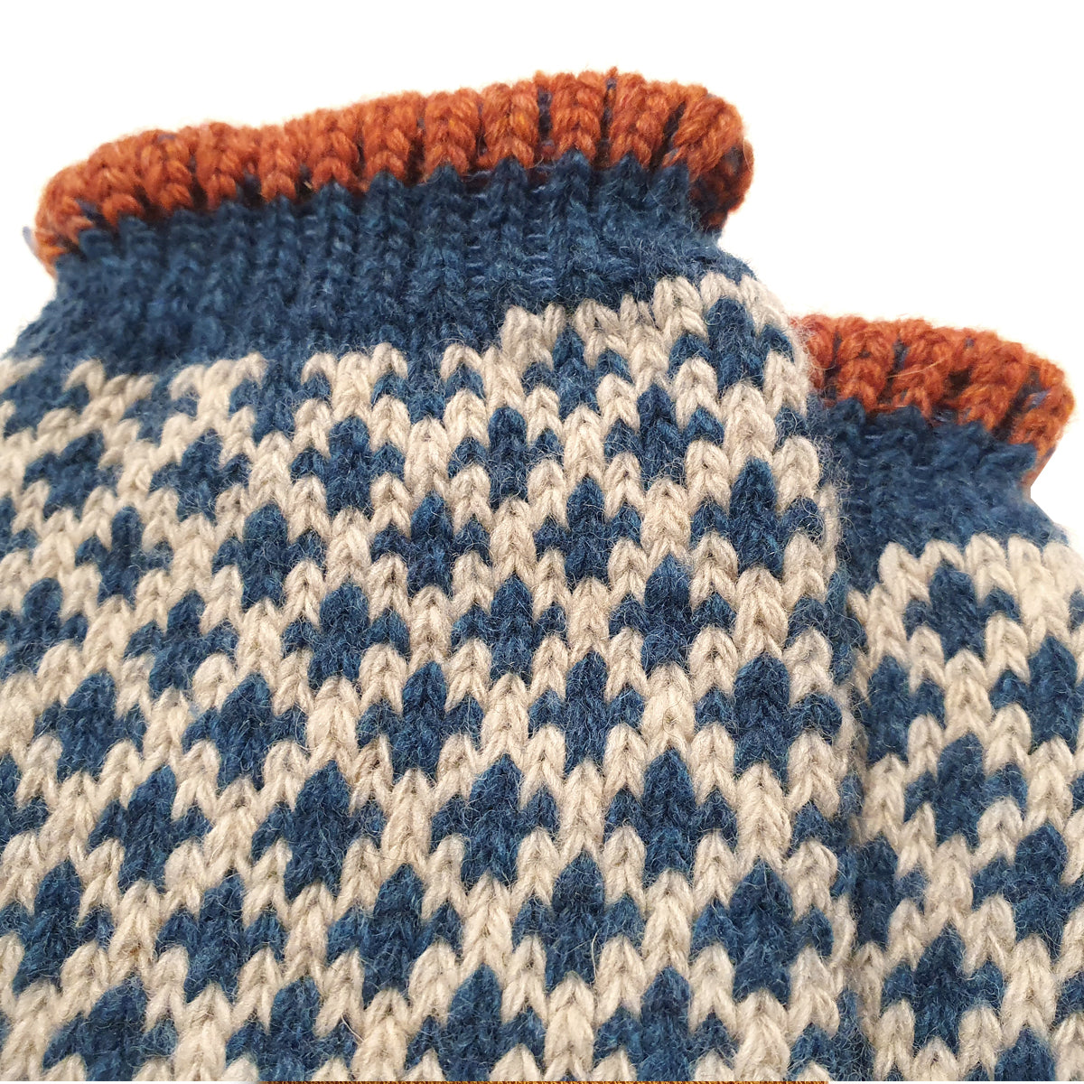 Mønstrete ullsokker