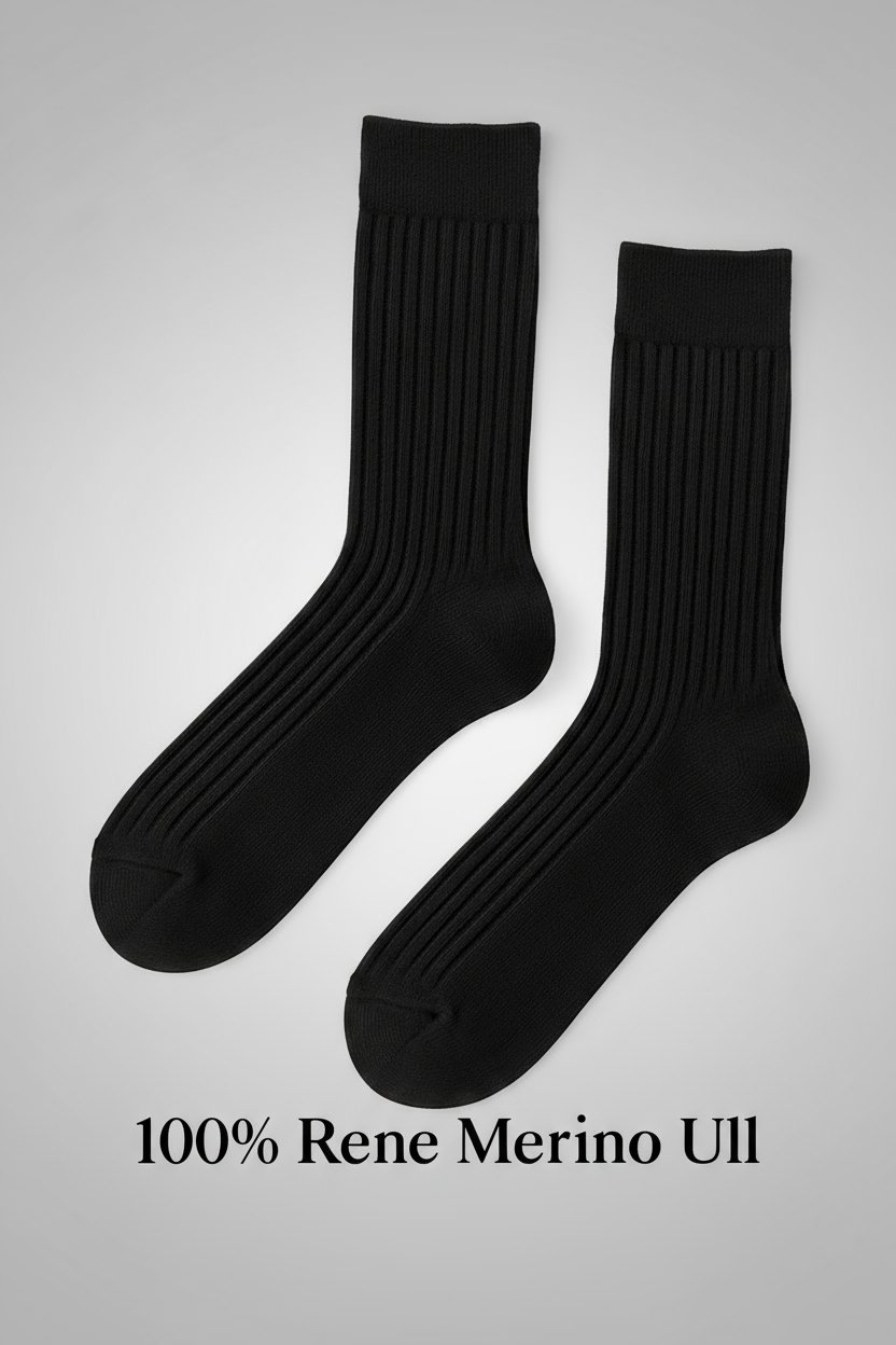 rene merinoull ullsokker