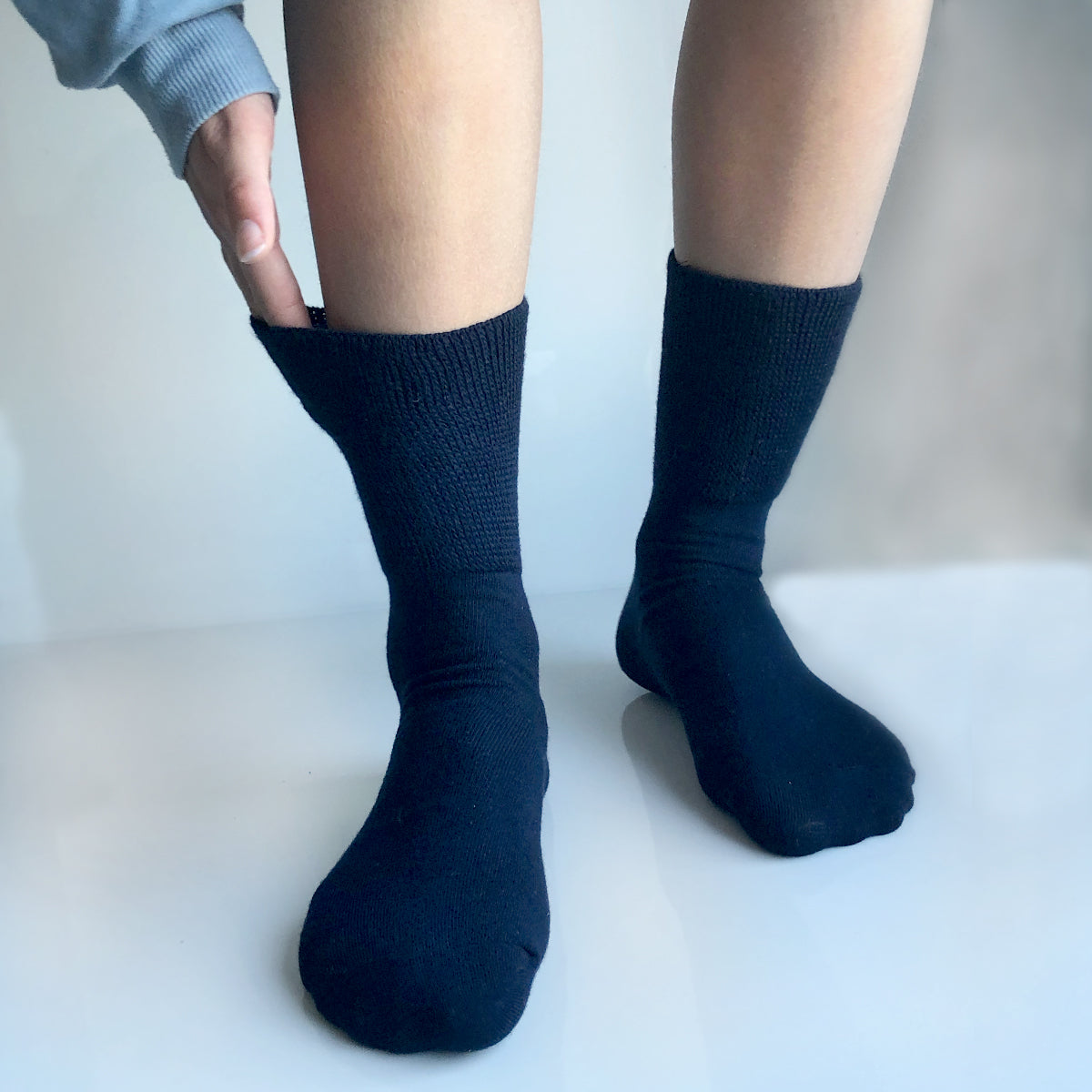 Bambussokker som ikke strammer