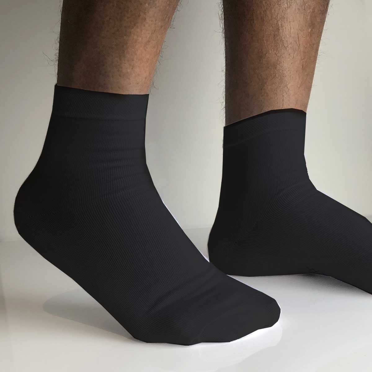 quarter sokker bambus