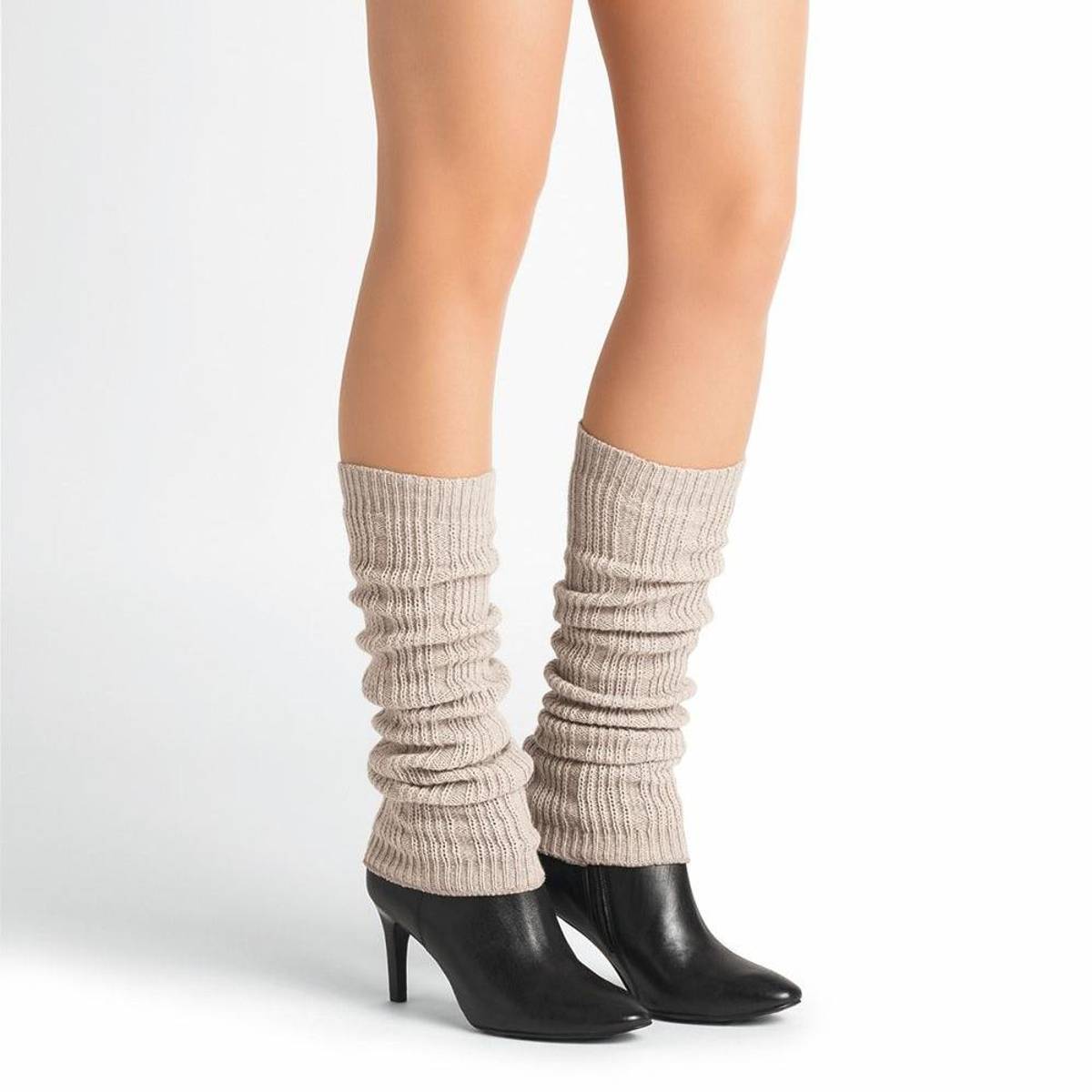 Bleuforet leggvarmere med ull og cashmere