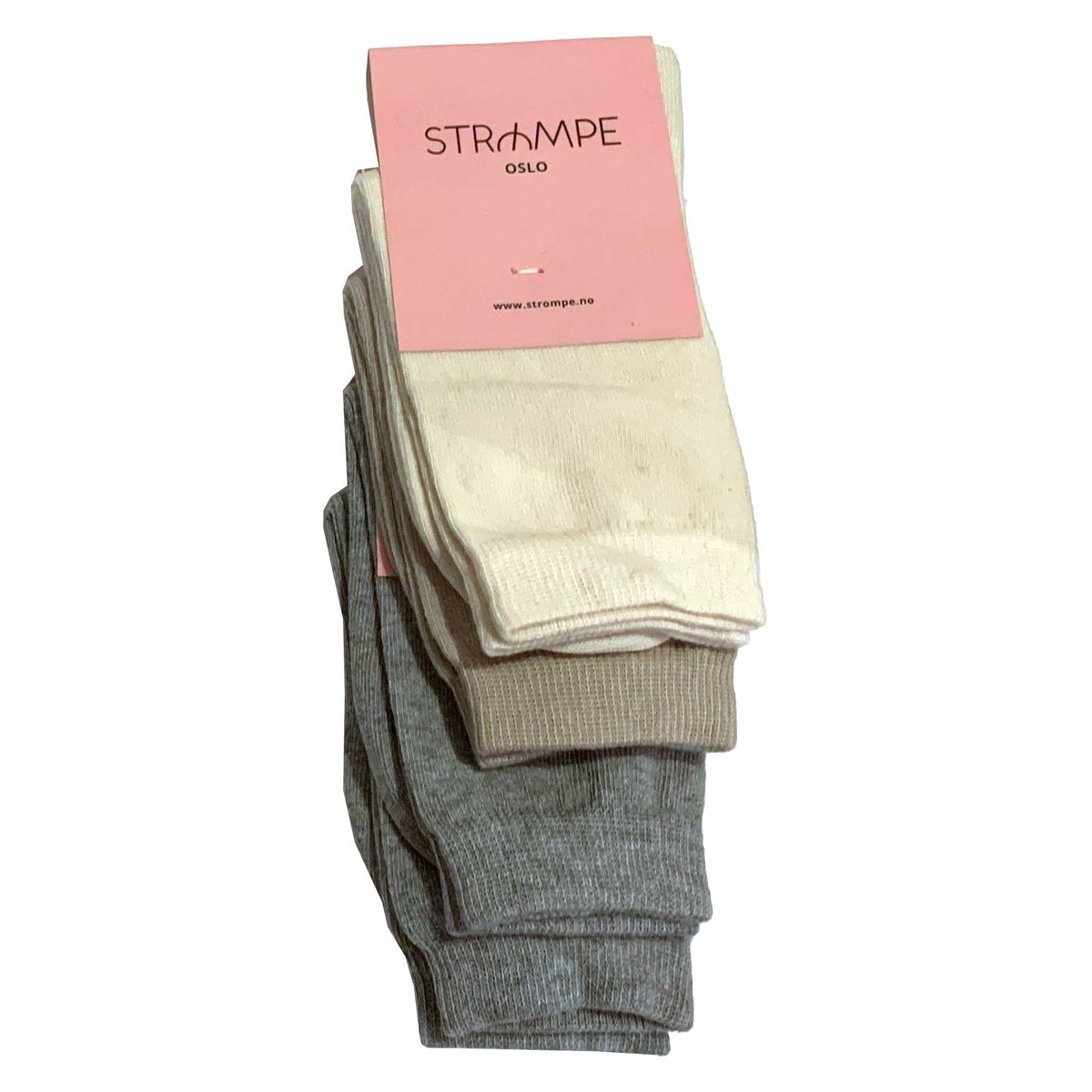 4-pk barnesokker i farger • sømløs komfort