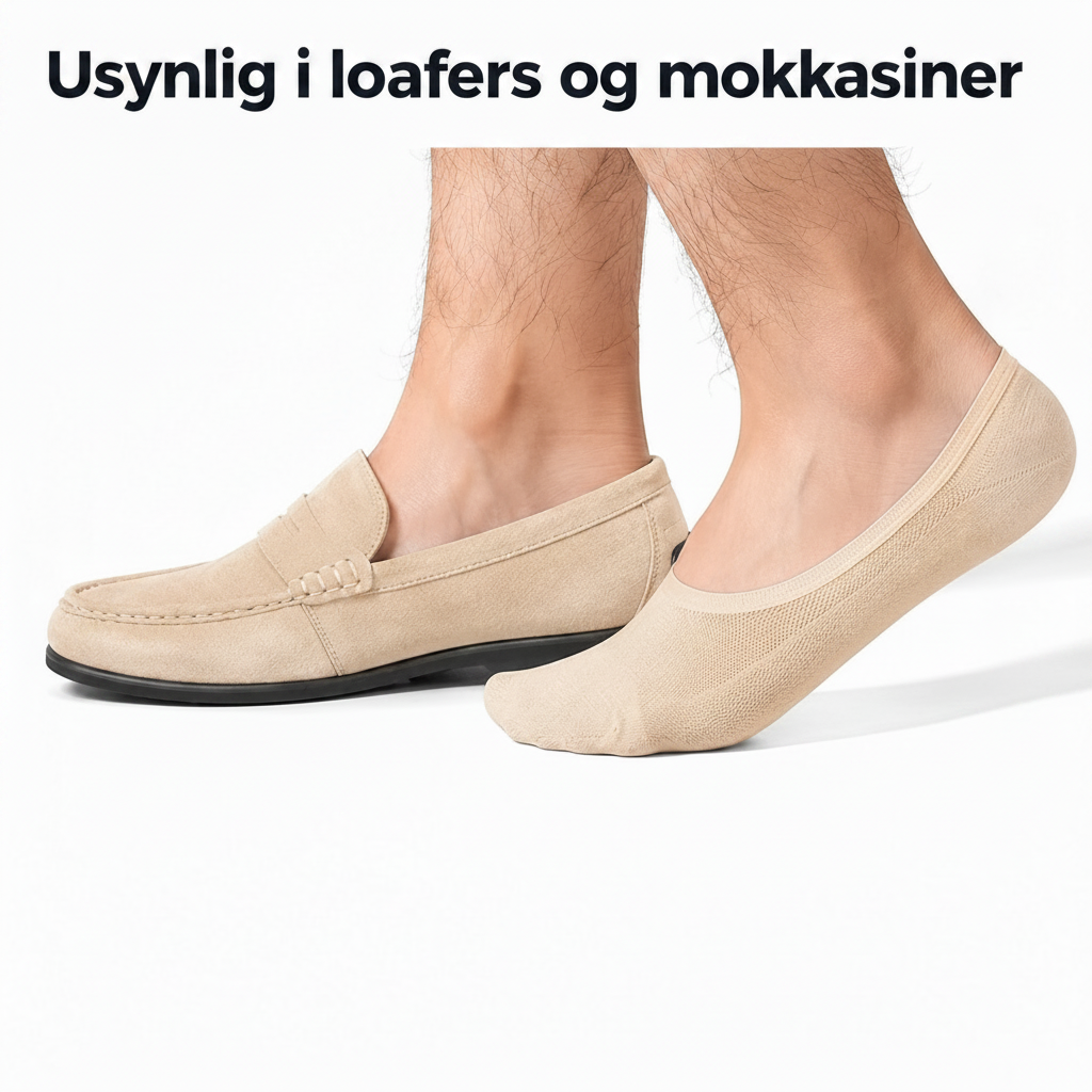 Usynlig i loafers og mokkasiner