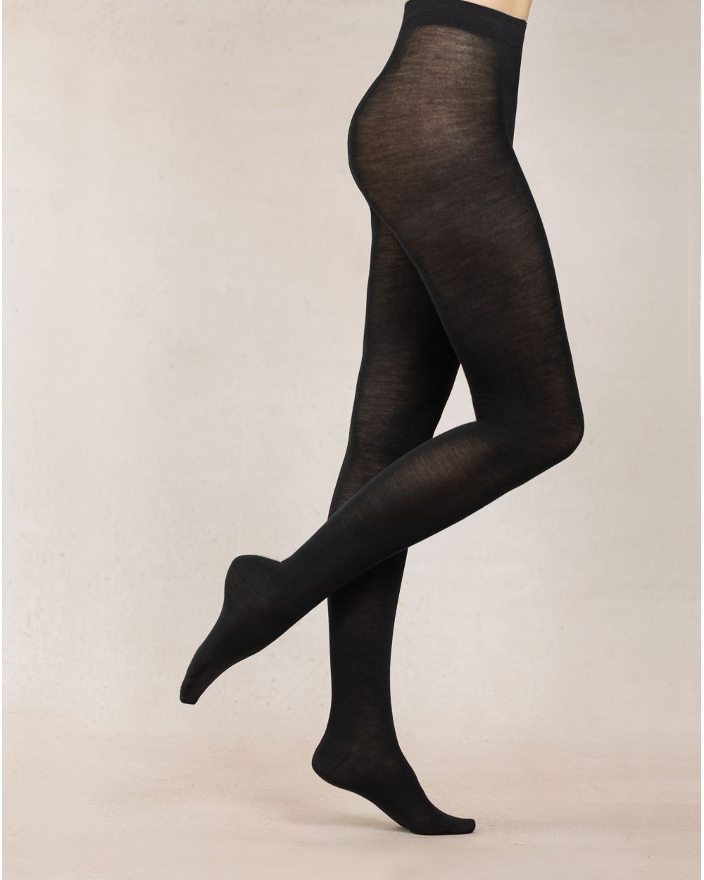 Bleuforêt merino wool tights with cotton on the inside 