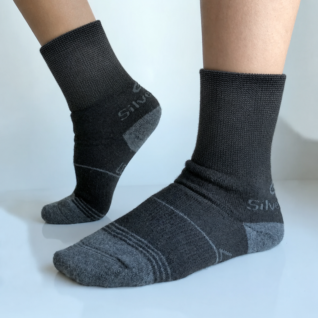 Medic Deo diabetic wool socks with soft terry - socks that do not tighten 
