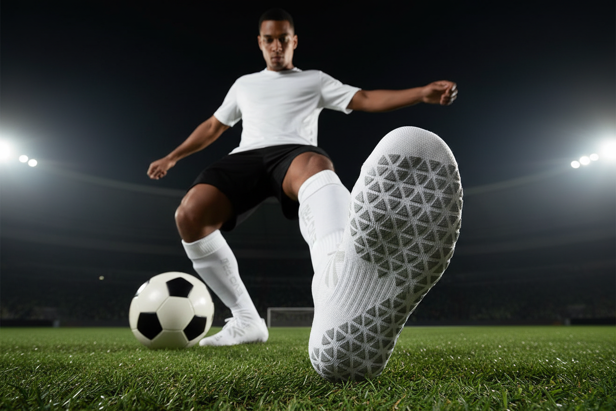 Grip socks fotball – anti-skli sportssokker produsert i Europa