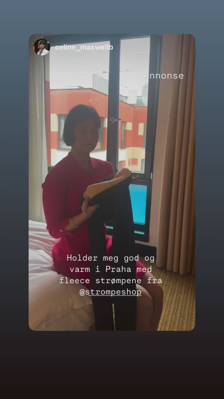 fleece-strømpebukse   