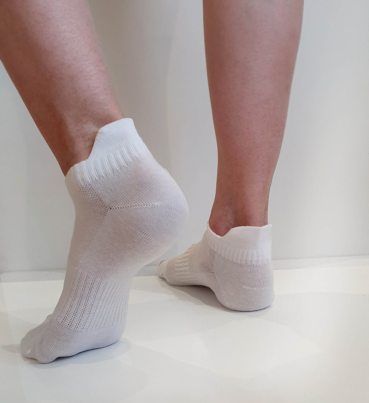 Ankelsokker med Tab – Kammet Bomull med Sømløs Tå