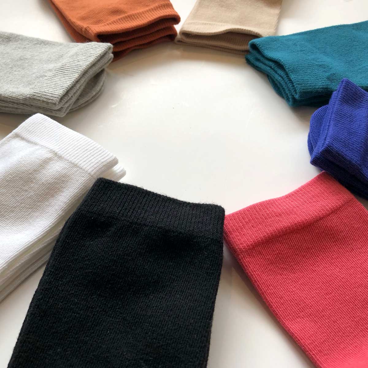 Sokker i økologisk bomull