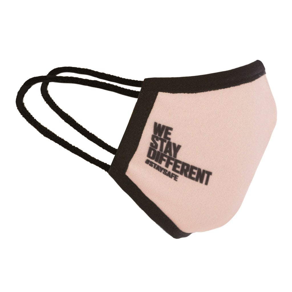 ECO 3-lags vaskbart tøymunnbind barn ,BFE 91%, Delete The Drama, produsert i henhold til Europeisk Spesifikasjon CWA 17553: 2020